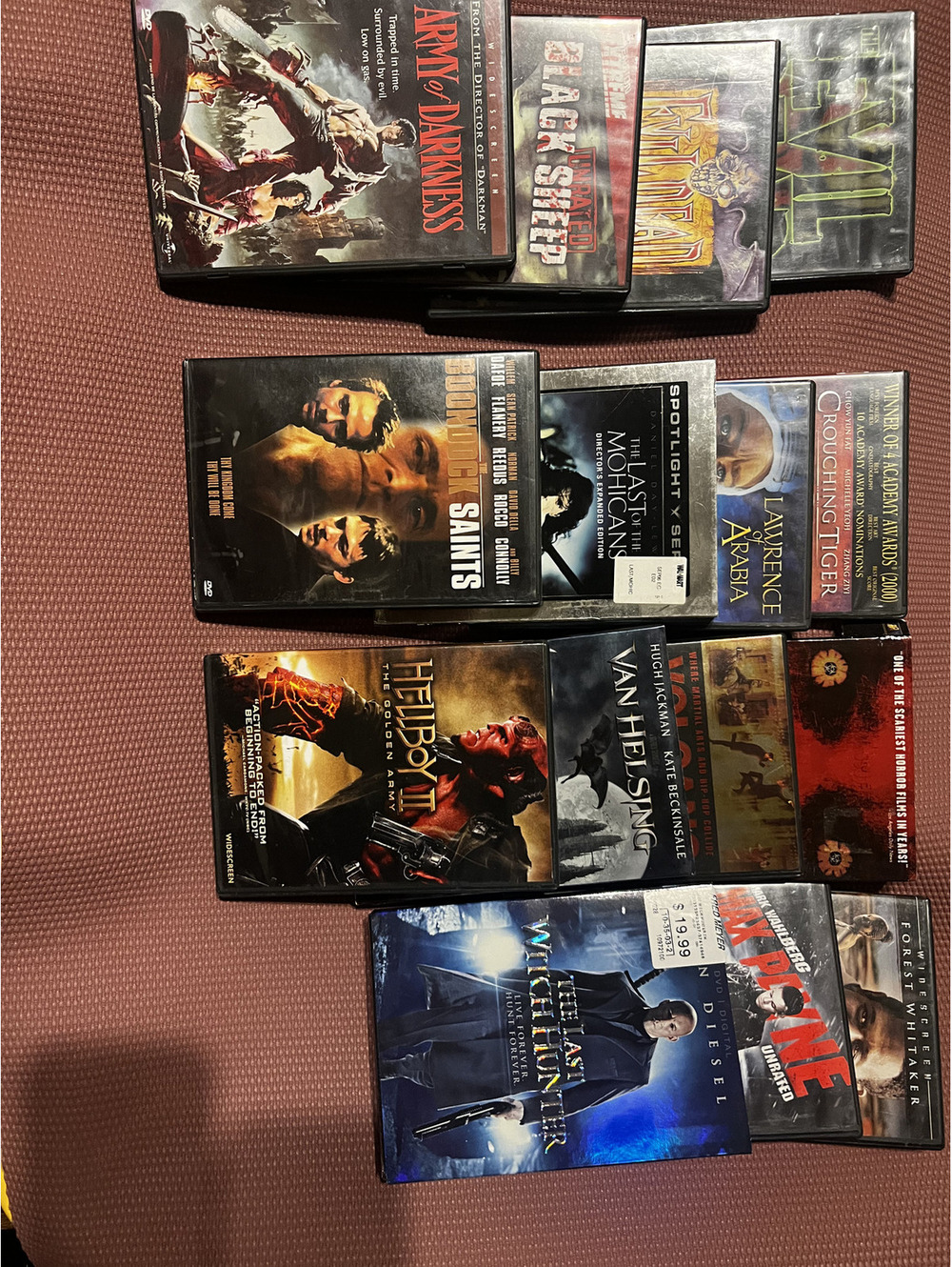 Mixed DVD Movie Lot - Action, Horror, Drama, and More - 14 Titles